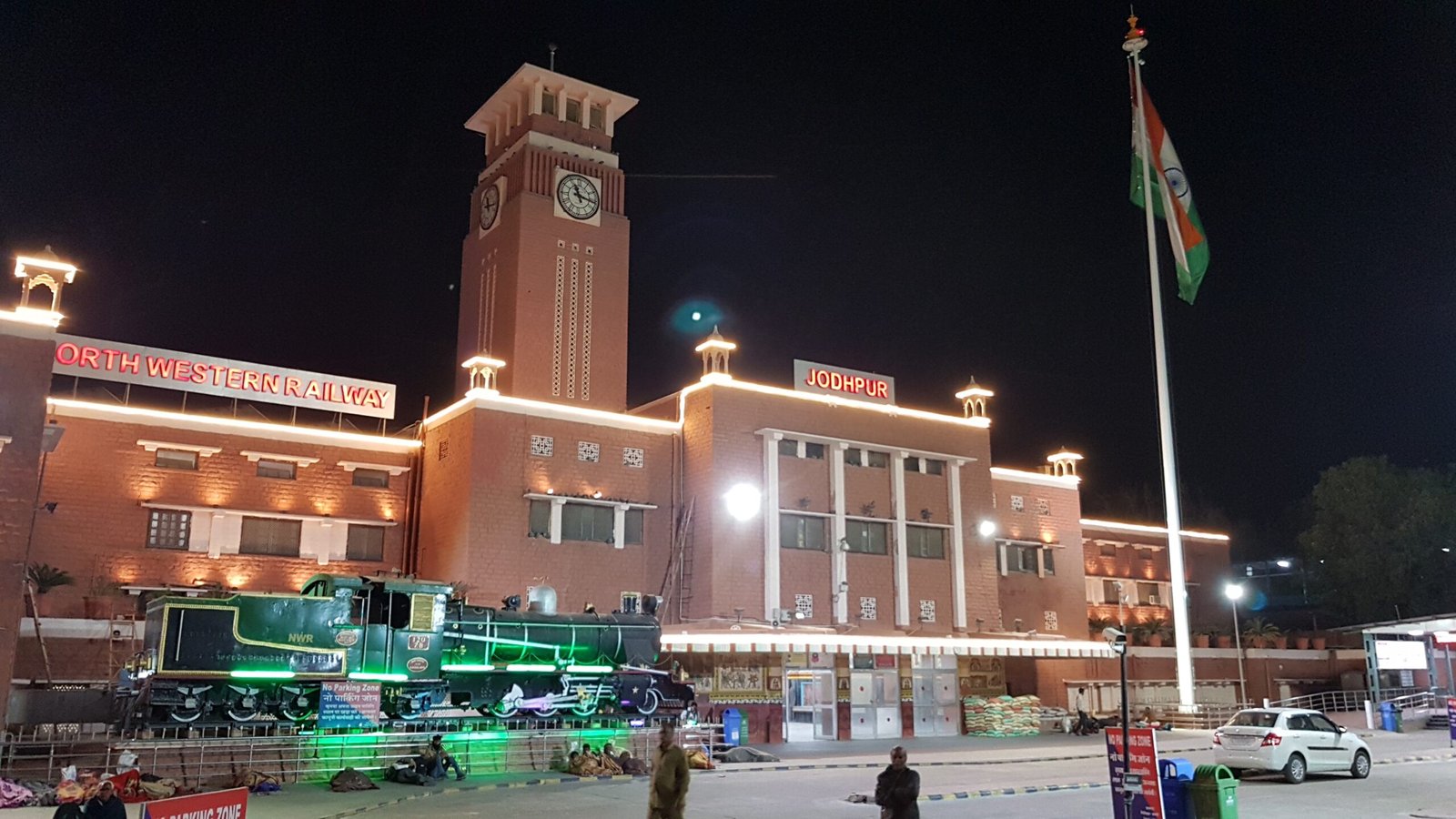 Jodhpur railway station Jodhpur Rajasthan 20190305 231604 scaled