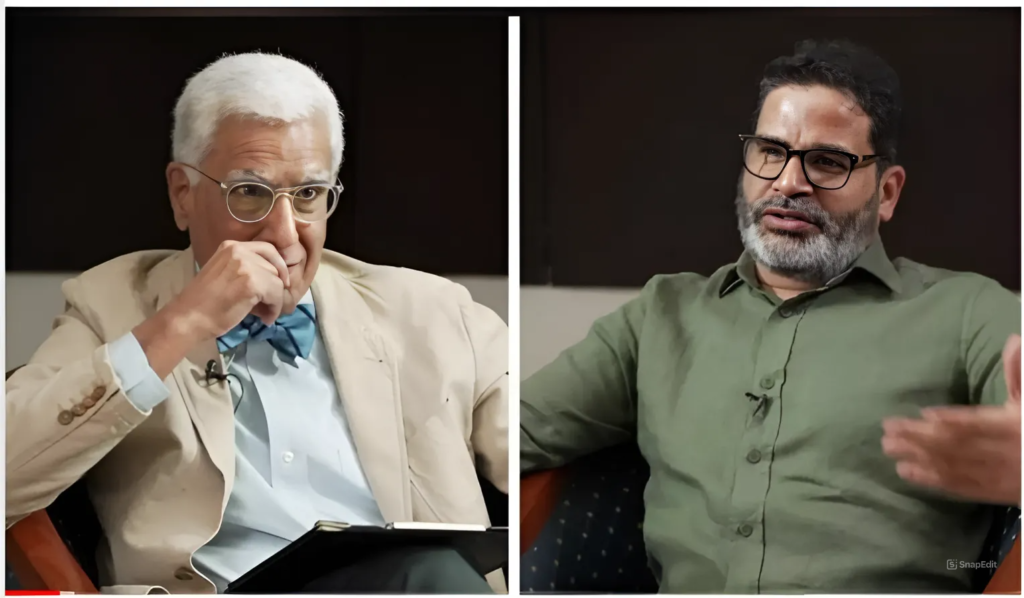 Karan Thapar Prashant Kishor Prime Time Bharat