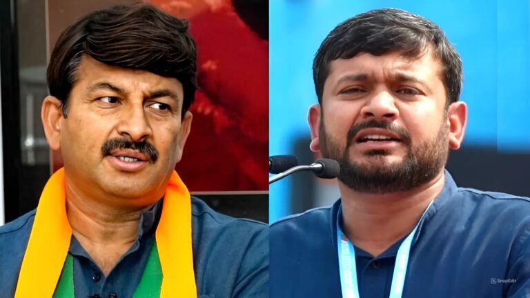 ManojTiwari KanhaiyaKumar Prime Time Bharat