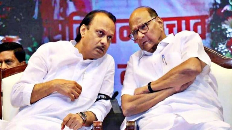 Sharad Pawar and Ajit Pawar Prime Time Bharat