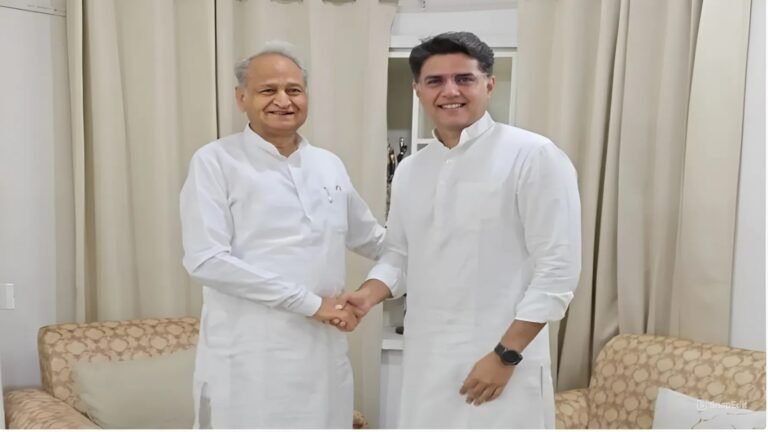 Ashok Gehlot Sachin Pilot Meeting Prime Time Bharat 07062025