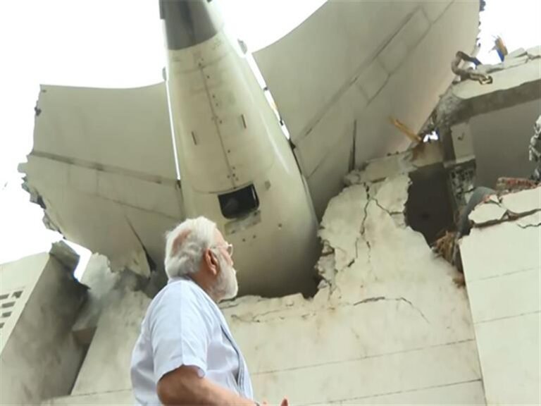 PM Modi Ahmedabad AirIndia Plane Crash Prime Time Bharat