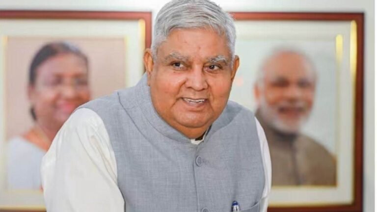 Jagdeep Dhankhad Vice President Prime Time Bharat