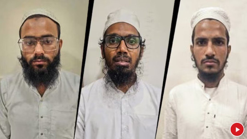 Delhi Blast: लाल किले पर धमाके और गुजरात में जहर की साजिश में शामिल चेहरे 3 Gujarat ATS Arrested Prime Time Bharat