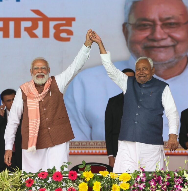 Nitish Kumar PM Modi Prime Time Bharat