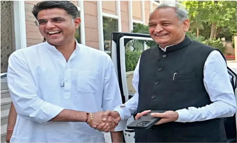 Ashok Gehlot Sachin Pilot Prime Time Bharat