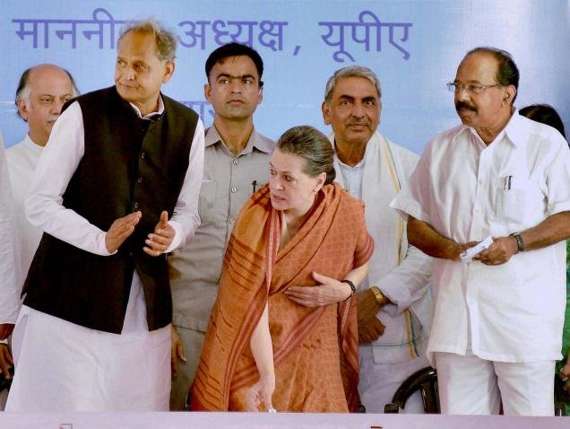 Pachpadra Refinery Foundation Sonia Gandhi Ashok Gehlot Prime Time Bharat