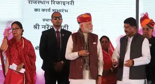 Pachpadra Refinery Narendra Modi Vasundhara Raje Prime Time Bharat