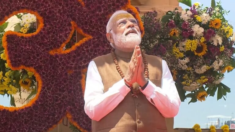 PM Modi Somnath Dhwajarohan Prime Time Bharat
