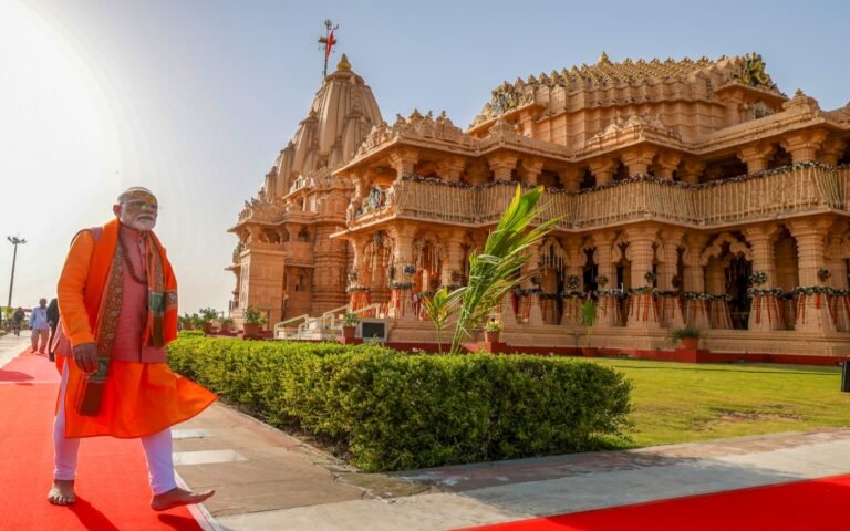 Somnath Mandir PM Narendra Modi Prime Time Bharat
