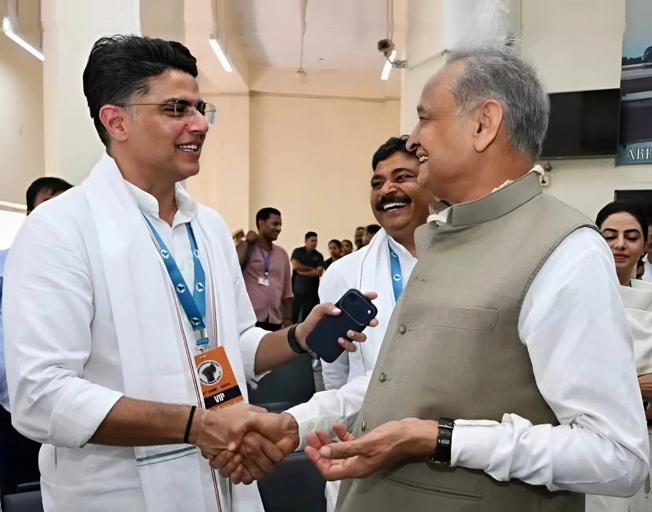 Ashok Gehlot Sachin Pilot Tikaram Julie Kota Prime Time Bharat