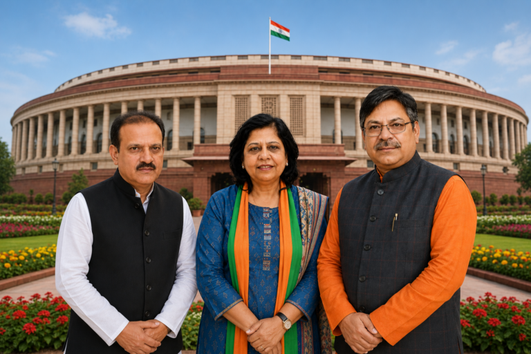 Rajya Sabha Election: राजस्थान को राज्यसभा चुनाव में मिली अनुभव, सादगी और समर्पण की नई तिकड़ी RajyaSabha Neeraj Dangi Alka Gurjar Satish Poonia Prime Time Bharat