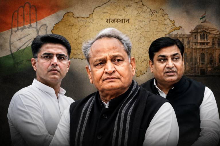 Rajasthan Congress: लड़ना है बीजेपी से, मगर आपस में ही लड़ रही हैं कांग्रेस Rajasthan Congress Leader Sachin Pilot Ashok Gehlot Govind Dotasra Prime Time Bharat