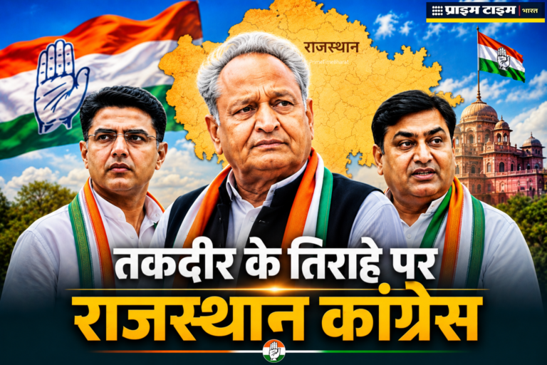Rajasthan Congress: तकदीर के तिराहे पर राजस्थान कांग्रेस, डोटासरा के बयानों से मालवीय भी सन्न! Rajasthan Congress Prime Time Bharat