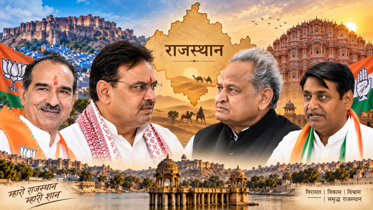 Rajasthan Nikay Chunav 2026: भजनलाल और डोटासरा की अग्निपरीक्षा, बागी-निर्दलीय बिगाड़ेंगे 2028 का गणित? Rajasthan BJP Congress Leaders Election Prime Time Bharat